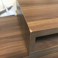 テレビ台　破損箇所有の画像