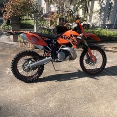 KTM２５０ＥＸＣオフロード　2スト