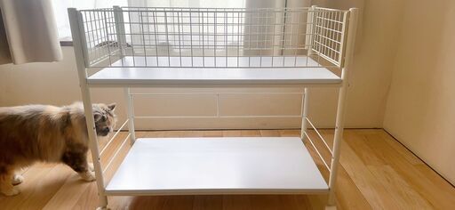 キャスター付き収納ラック