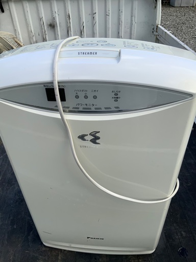 空気清浄機。これで人間関係も綺麗にしてね