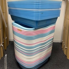 プラスック　カゴ　籠　トレー　52個セットの画像