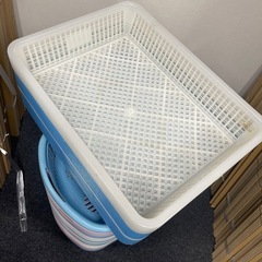 プラスック　カゴ　籠　トレー　52個セット