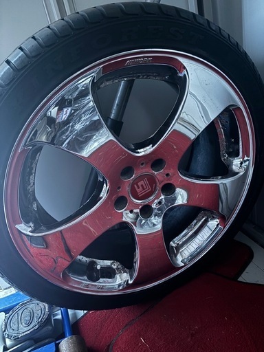 work LS 19インチ　4本ホイールのみ、今なら¥15,000