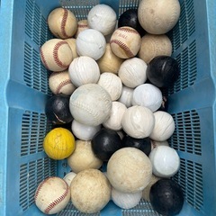 ソフトボール、軟式ボール