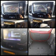 車検2年付き♪フレアワゴンカスタムスタイル ターボ (スペーシアカスタム) 軽自動車 ナビフルセグテレビ バックカメラの画像