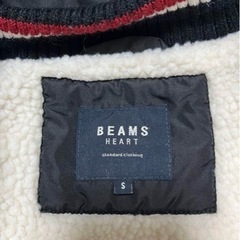 BEAMSダウンジャケットSキルティングの画像