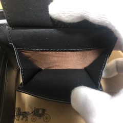 coach 二つ折り財布の画像