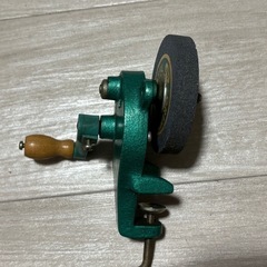 ハンドグラインダー　75mm ミニ手回しグラインダー の画像