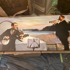 中古　絵画　プリント