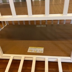KATOJI WHITE ベビーベッドの画像