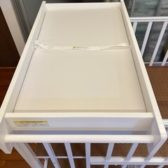 KATOJI WHITE ベビーベッドの画像