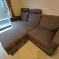 ソファ 3人掛け グレー
の画像