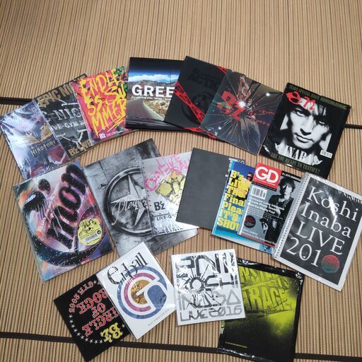 ツアーパンフ　00～23年 b'z B'z 未開封品有