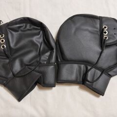 【決定済】美品　バイク　防寒　ハンドルカバー　PVCレザー