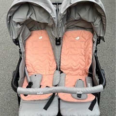 【美品】【お値下げ】2人乗りベビーカーの画像