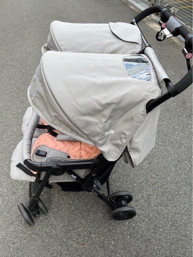 【美品】【お値下げ】2人乗りベビーカー