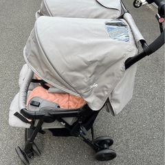 【美品】【お値下げ】2人乗りベビーカーの画像