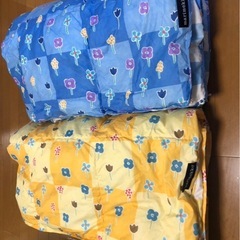 Marimekko 　布団2枚セット（黄色、青）