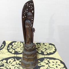 鉄像阿弥陀如来立像　古美術の画像