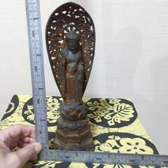 鉄像阿弥陀如来立像　古美術の画像