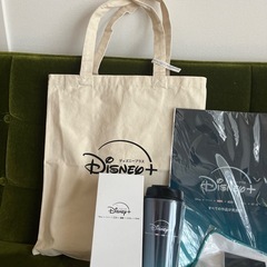 ディズニープラス　グッズセット　トートバッグ　タンブラーなどの画像