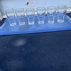 白鶴酒造・冷酒グラス（6個セットレトロ