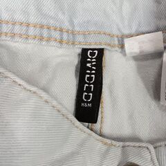 (中古)H&M ロングスリット入り デニムスカートの画像