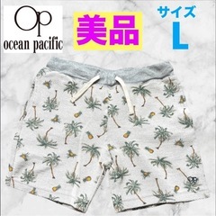 【美品】オーシャンパシフィック❤ショートパンツ　キッズ　パームツ...