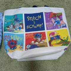 ¥800→¥600スティッチプレミアムリバーシブル ビッグトートバッグ