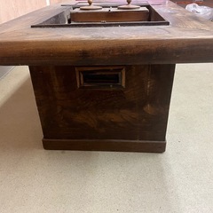 箱火鉢　長火鉢　囲炉裏テーブルの画像