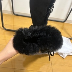 【2時間のみ使用】ロングブーツ 23.5センチの画像