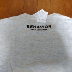 OBLO　半袖Tシャツ　Mサイズ　ライトグレーの画像