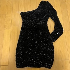 【取引中】ミニ丈 ドレスワンピース の画像