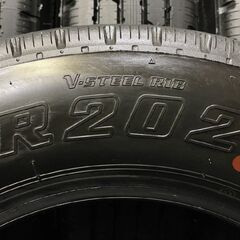 新車外し 2024年製 BS BRIDGESTONE R202 175/75R15 103/101N LT 15インチ ライトトラック用 夏タイヤ 4本 ダイナ トヨエース等　(KB206)の画像