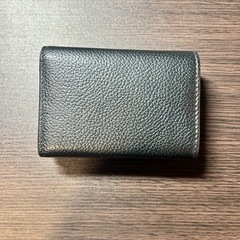 BALENCIAGA バレンシアガ　三つ折り財布　黒の画像