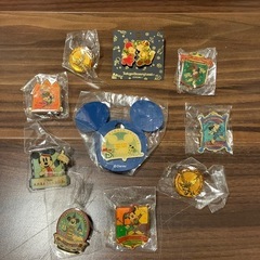 ディズニーシーオープニングピンバッジほか
