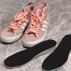 adidas☆ハイカットスニーカー☆NA-KEL☆26.5☆中古の画像