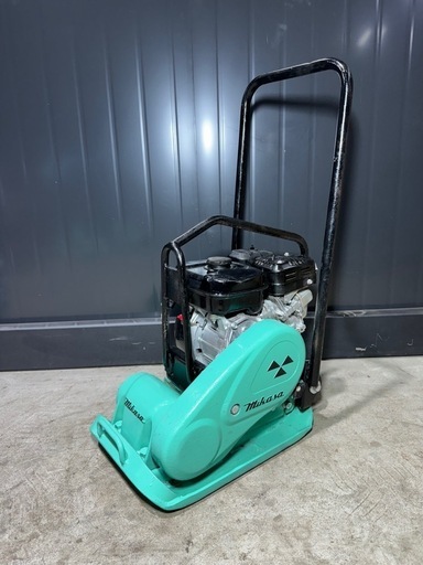 三笠 転圧機 ミカサ プレート 建設機械 大阪 プレートコンパクター ランマ MIKASA 即使用可能 MVC-F60 エンジン 土木 ガソリンエンジン