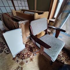 木製 高級家具+ 回転椅子 ワードローブ収納 など 0円 たくさ...