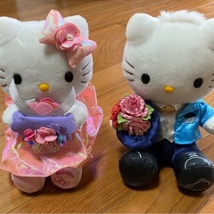 ハローキティ&ダニエル ブライダル ぬいぐるみ