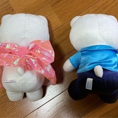 ハローキティ&ダニエル ブライダル ぬいぐるみの画像