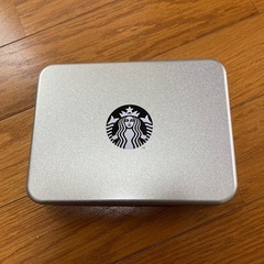 STARBUCKS ★ スタバ　缶　シルバー