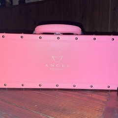 ANGEL エンジェル ピンク空き瓶 光るボトル 空箱