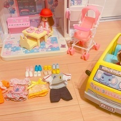 りかちゃん幼稚園セットの画像