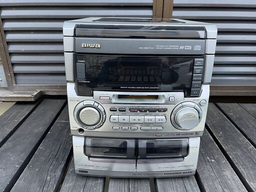 通電可 AIWA XR-H330MD MDコンポ