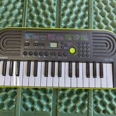 CASIO SA-46 電子キーボード ピアノ 小型 電池駆動