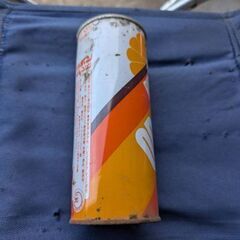 【昭和レトロ】リボンオレンジ空き缶の画像