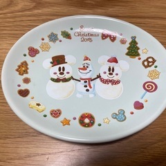 【無料】ディズニー 小皿 クリスマスプレート 2015