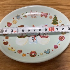 【無料】ディズニー 小皿 クリスマスプレート 2015の画像