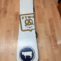 【受付終了】FTWO（現在はFNTC）TNT 153cm スノーボード 板 UNIONビンディングセットの画像